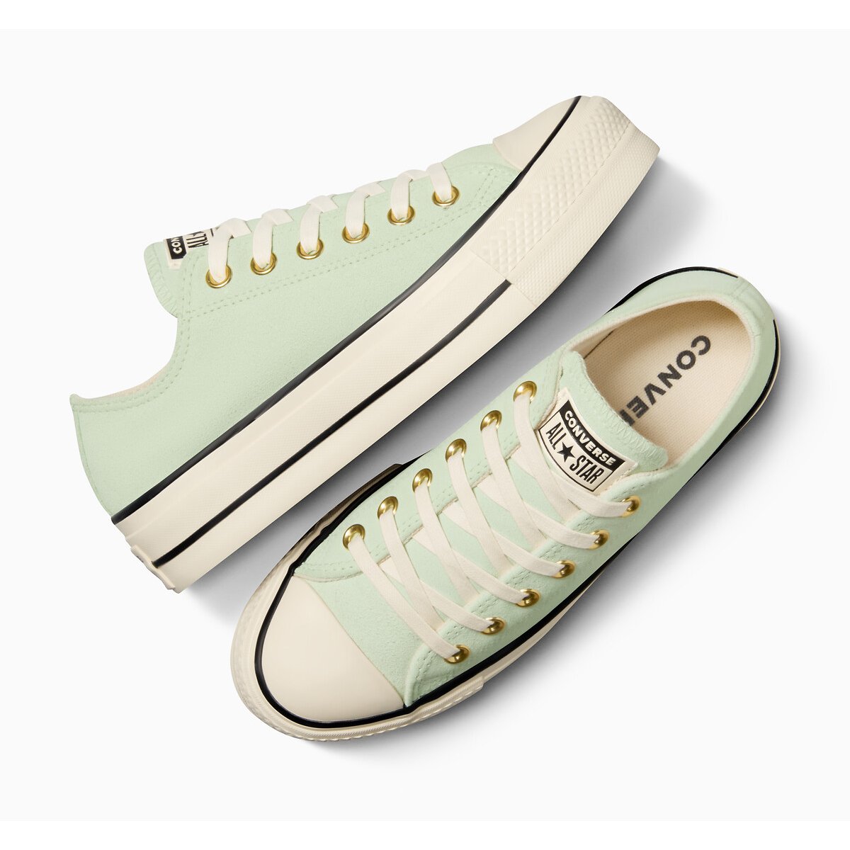 All Star Lift Ox Crafted Colour Trainers mint green, CONVERSE