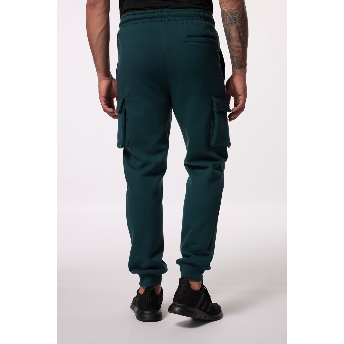 Pantalon cargo en molleton. Collection pétrole foncé, JP1880