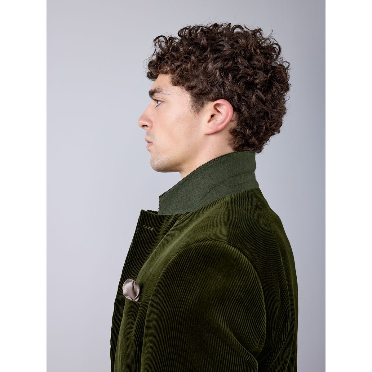 Veste de costume en velours côtelé pontoglio signature vert olive, NEXT