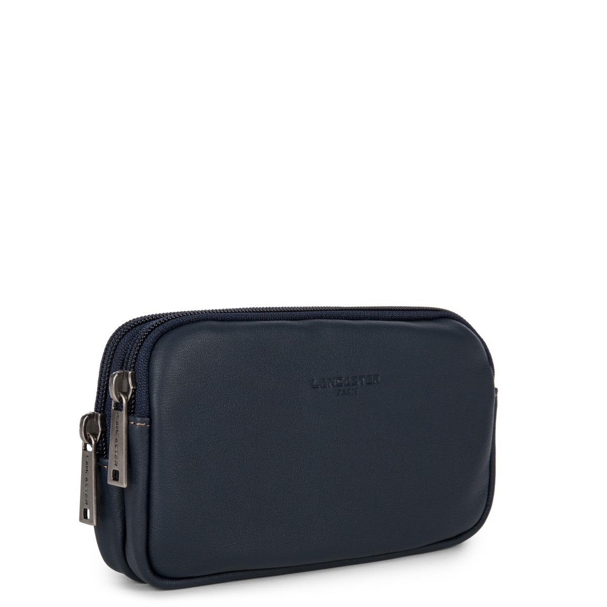 Pochette SOFT VINTAGE HOMME bleu - fonce - camel, LANCASTER