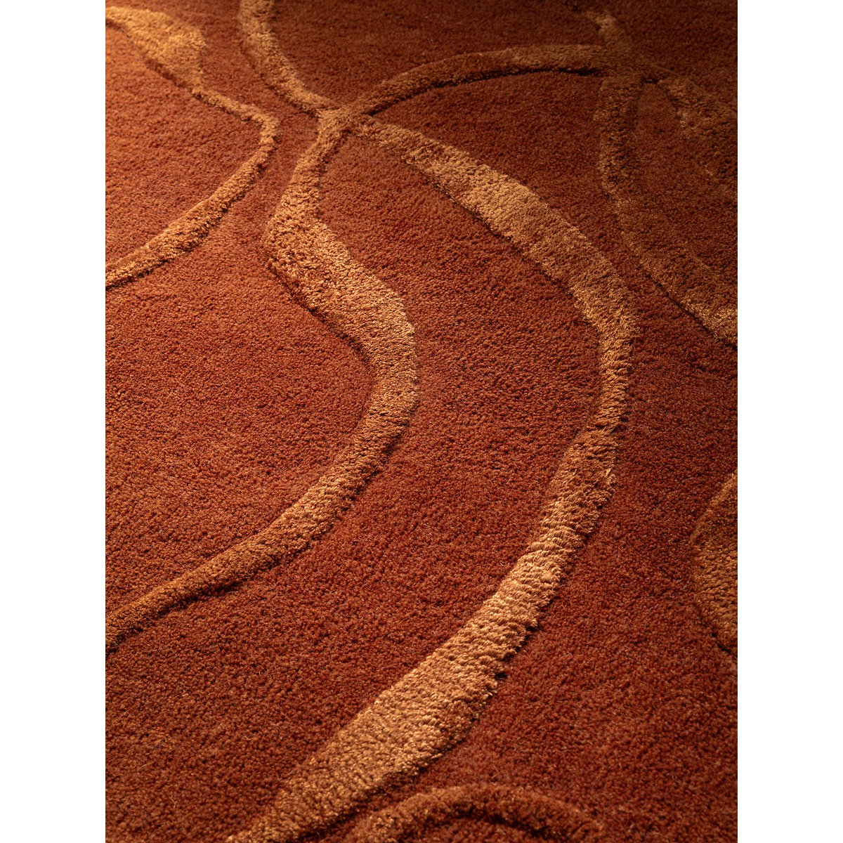 MADE.COM Varri Rug rust, MADE