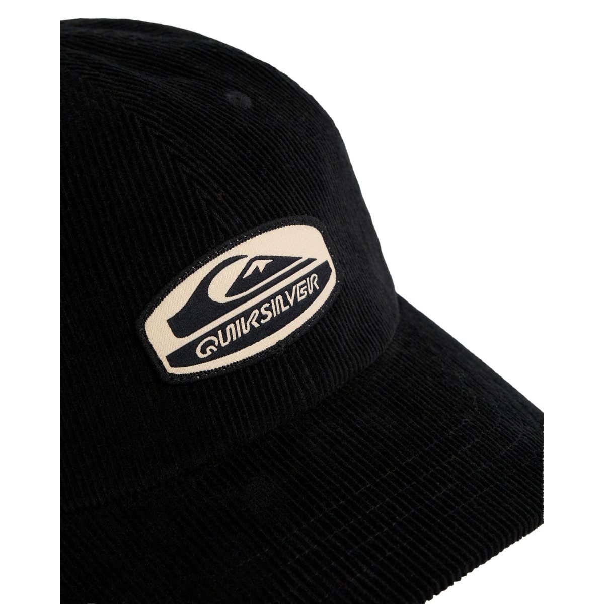 Casquette classique DECADES CORD noir black, QUIKSILVER
