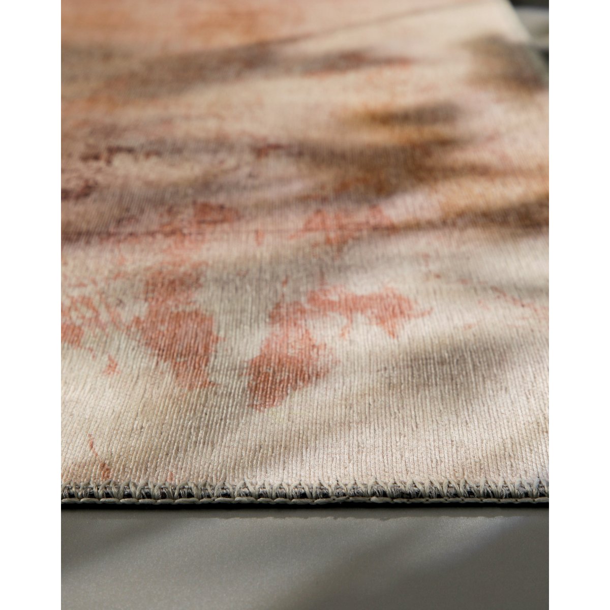 WECONhome Maui, tissé machine, coton, tapis tissé plat, certifié OEKO-TEX® (n° D20-0634) (70 x 120 cm, rouille) , Maui vieux rose, ESPRIT