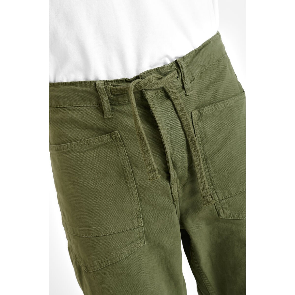 Pantalon loose, large HOBO pesto, LE TEMPS DES CERISES