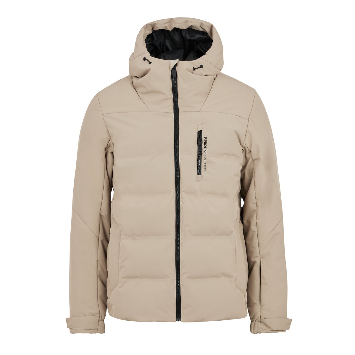 Veste de ski et de snowboard PRTSUPERIOR24 bamboobeige, PROTEST