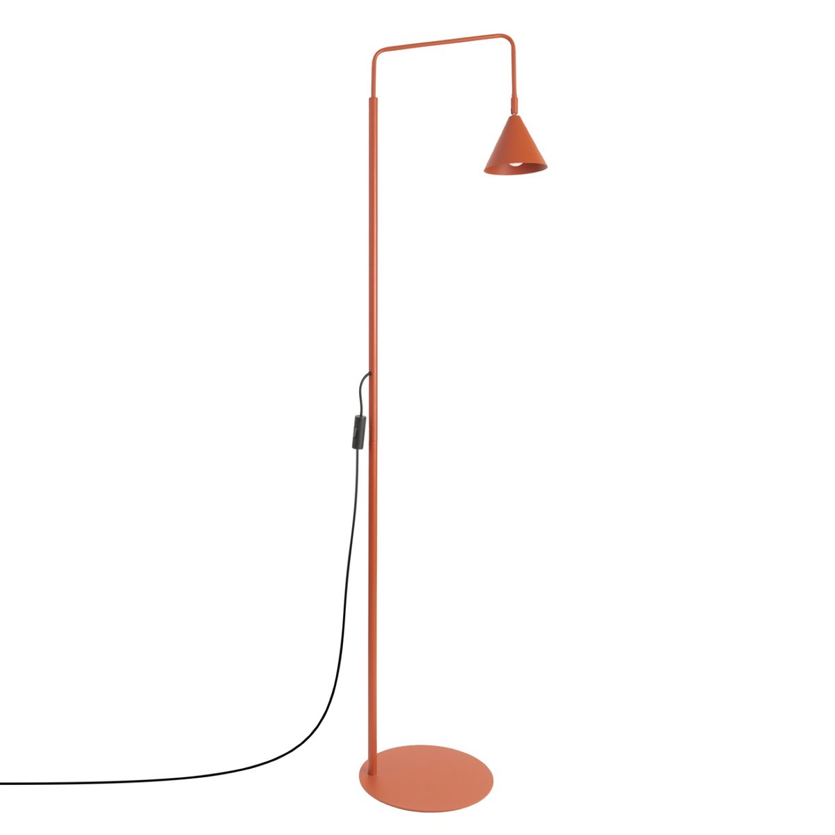 Lampadaire Ocre Rouge E14 1 NOX ocre rouge, EDEN