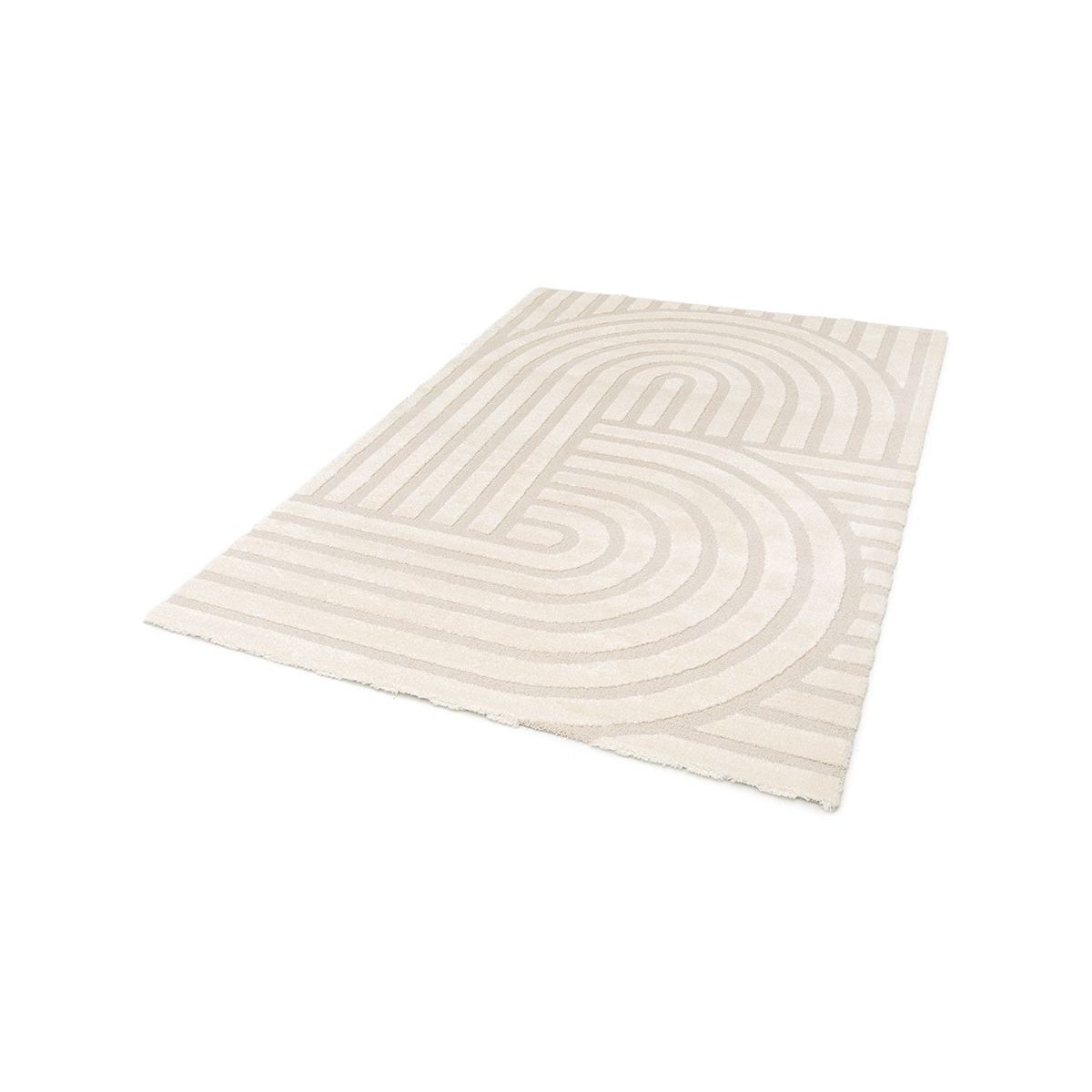 Tapis poils courts style , SHYLO beige, BOBOCHIC