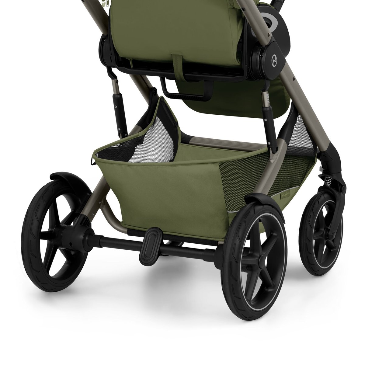 Poussette duo tout terrain Talos S Lux 4 avec nacelle pliable bleu stormy blue, CYBEX