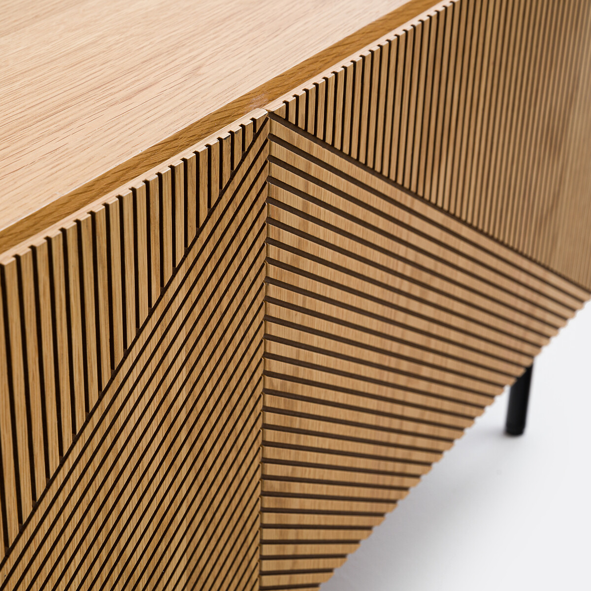 Lodge Hi-Fit/TV Stand oak, LA REDOUTE INTERIEURS
