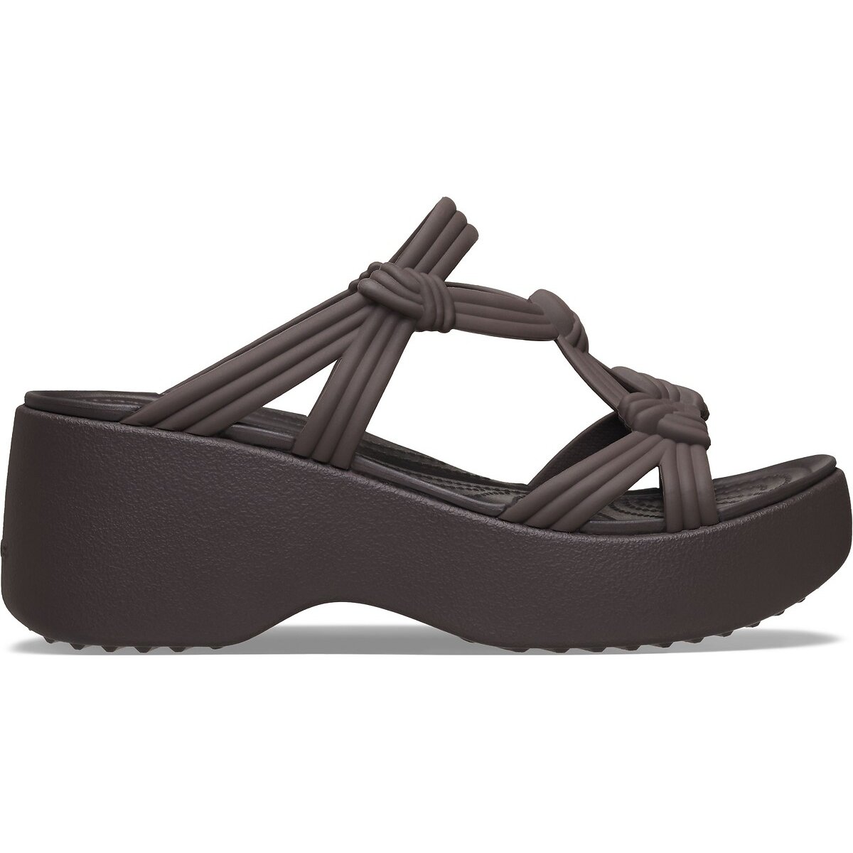 Sandali Brooklyn Knot Sky espresso, CROCS