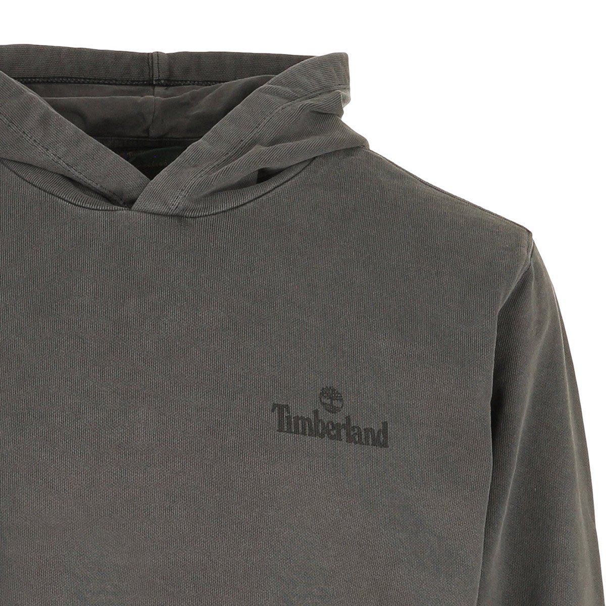 Sweat GB LB PRINT HOODIE grey black, TIMBERLAND