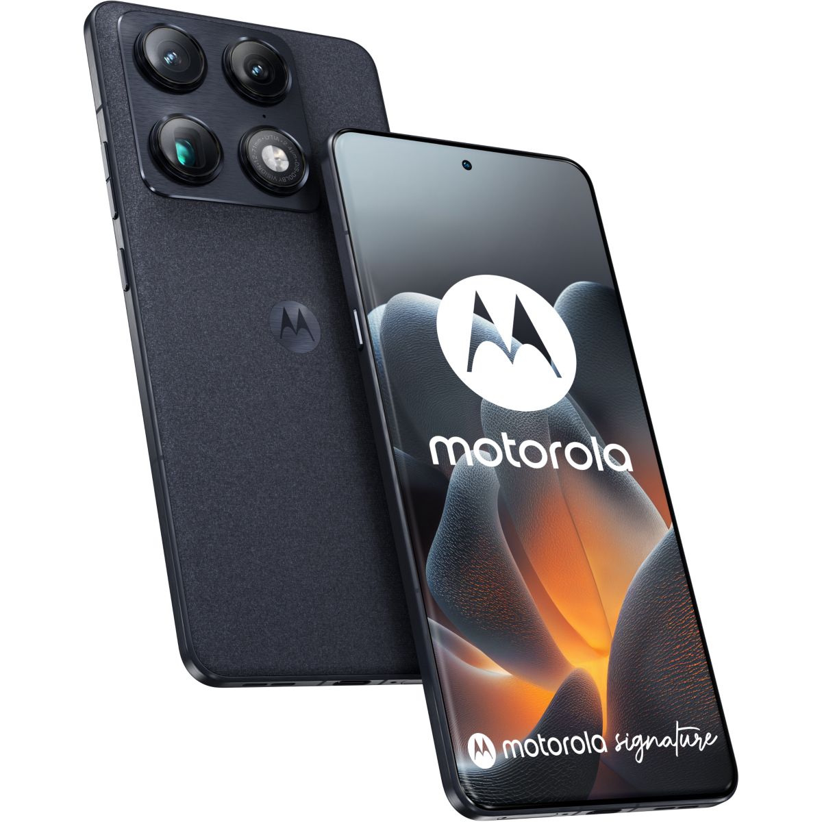 Smartphone Pack Signature 5G 512Go Bleu + Moto Sound Flow + Watch Motorola Noir couleur unique, MOTOROLA