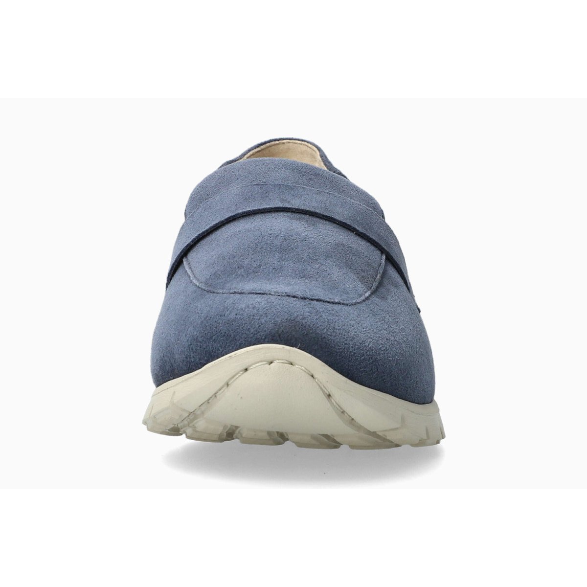 Mocassins en cuir DIXIE jeans blue p5148864, MEPHISTO
