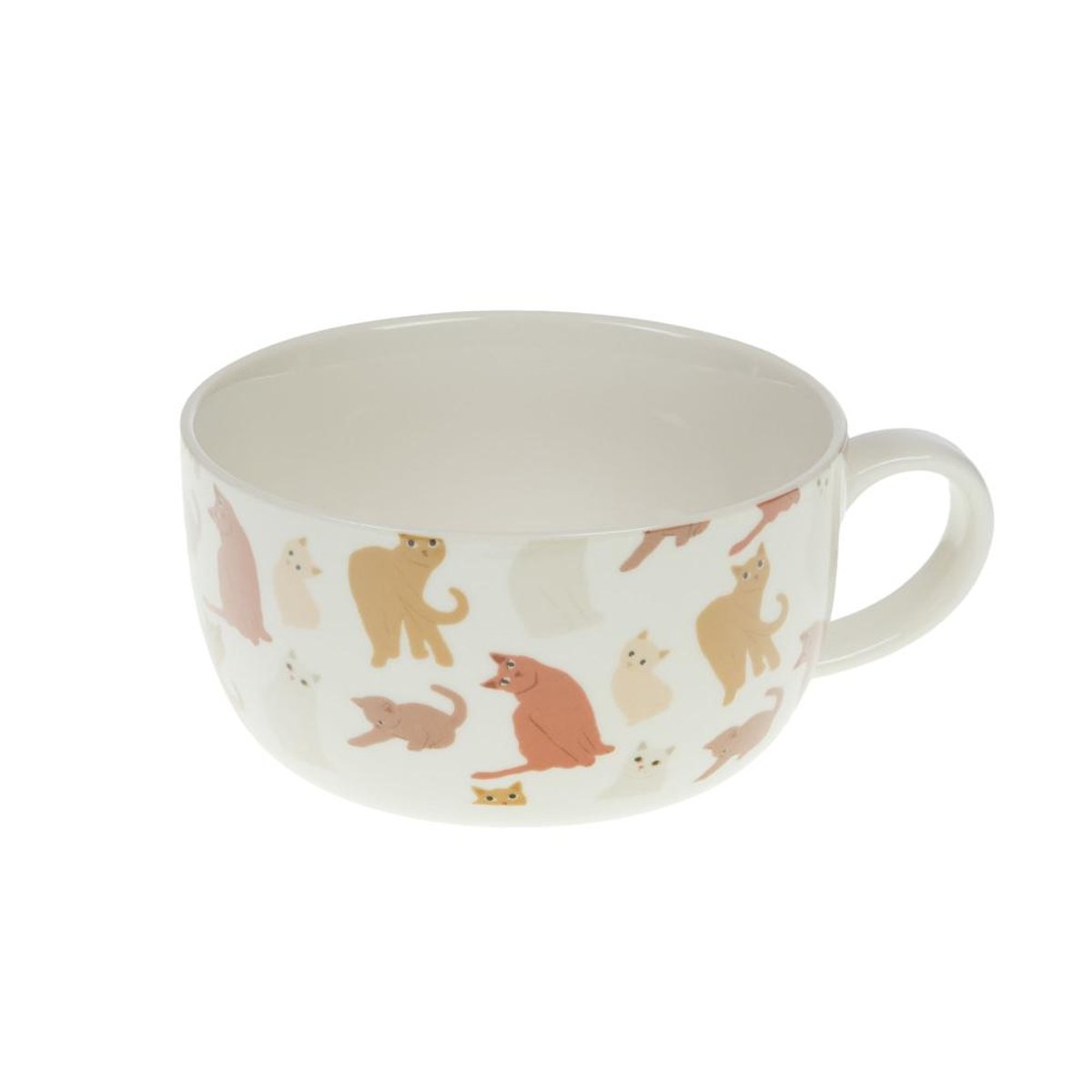 Tasse déjeuner Gustave crème / ivoire, AMADEUS