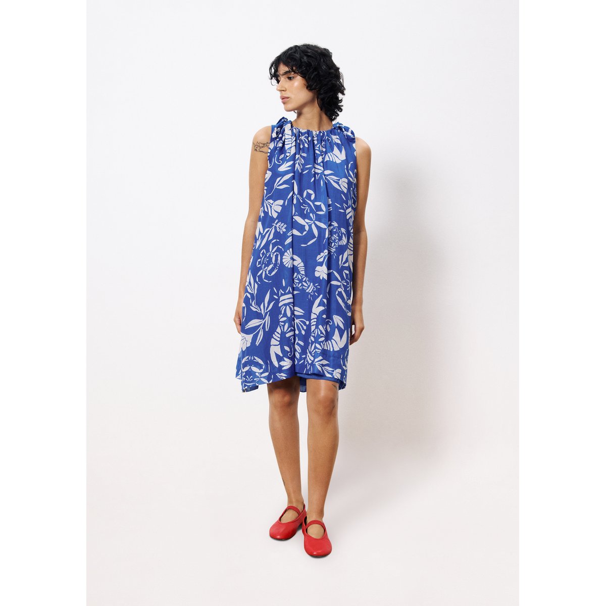 Robe en coton ISOLA homard, FRNCH