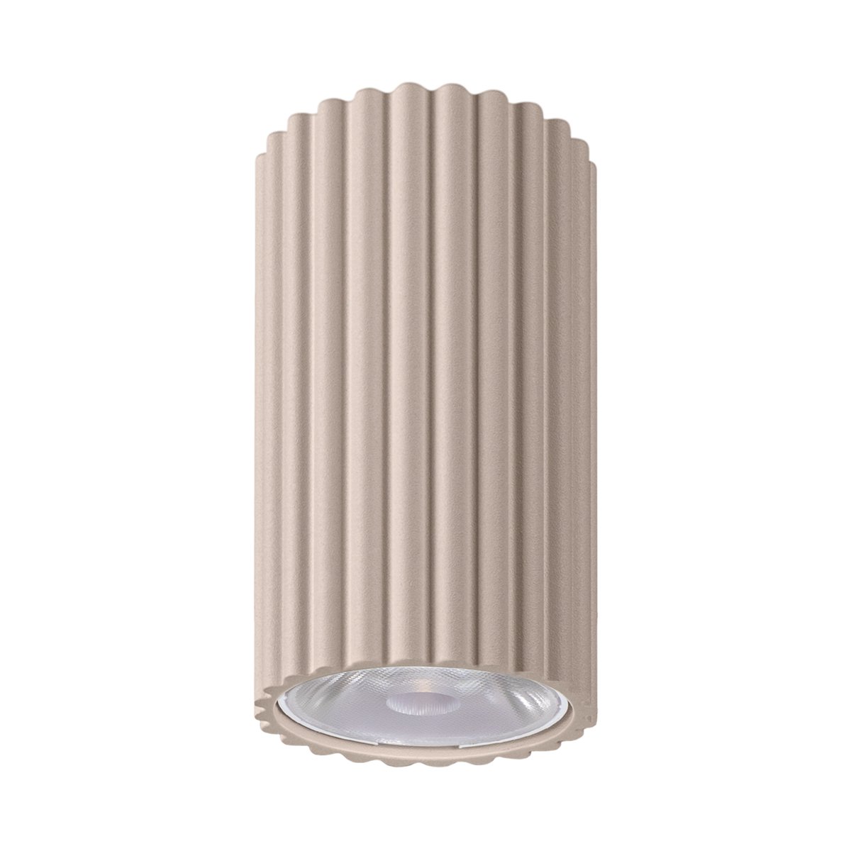 Plafonnier Aluminium Taupe LED 1 Ivar taupe, EDEN