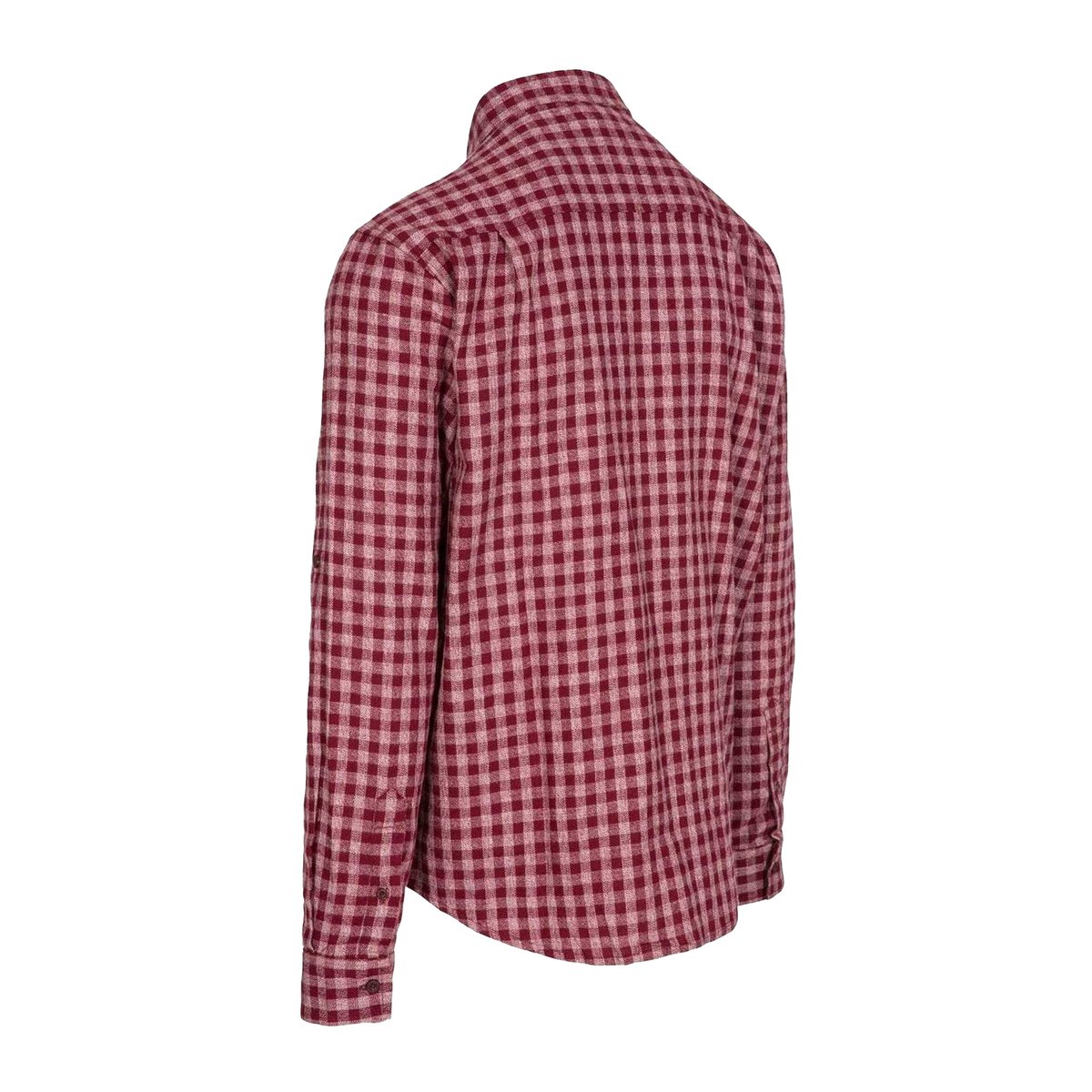 Chemise manches longues motif/style à carreaux rouge, TRESPASS