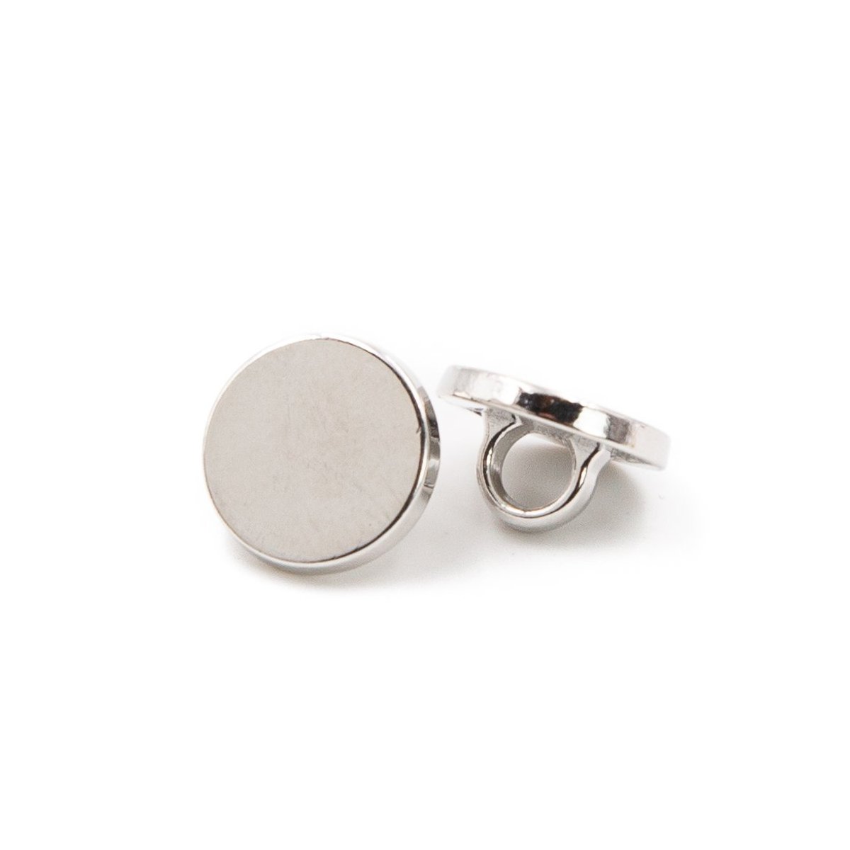 Lot De 5 Boutons Plat À Queue gris, PHILDAR