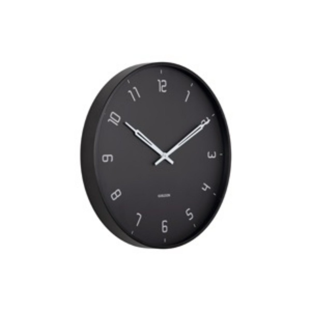Horloge Murale Le fer STARK noir, KARLSSON
