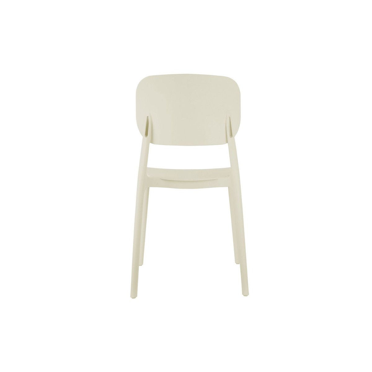 Chaise d'intérieur et extérieur design moderne CHEER blanc, PRESENT TIME