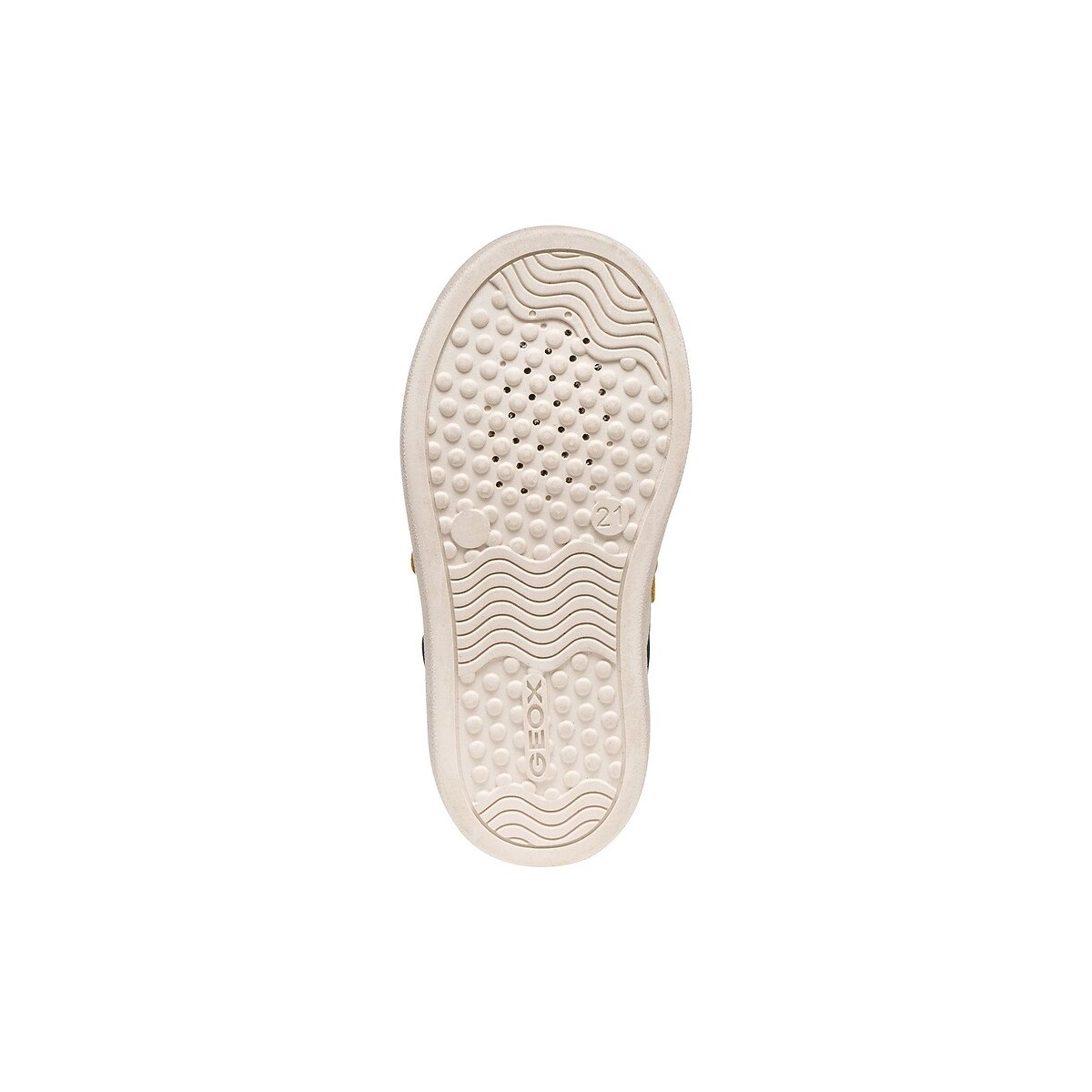 Zapatillas con velcro, NASHIK blanco/mostaza , GEOX