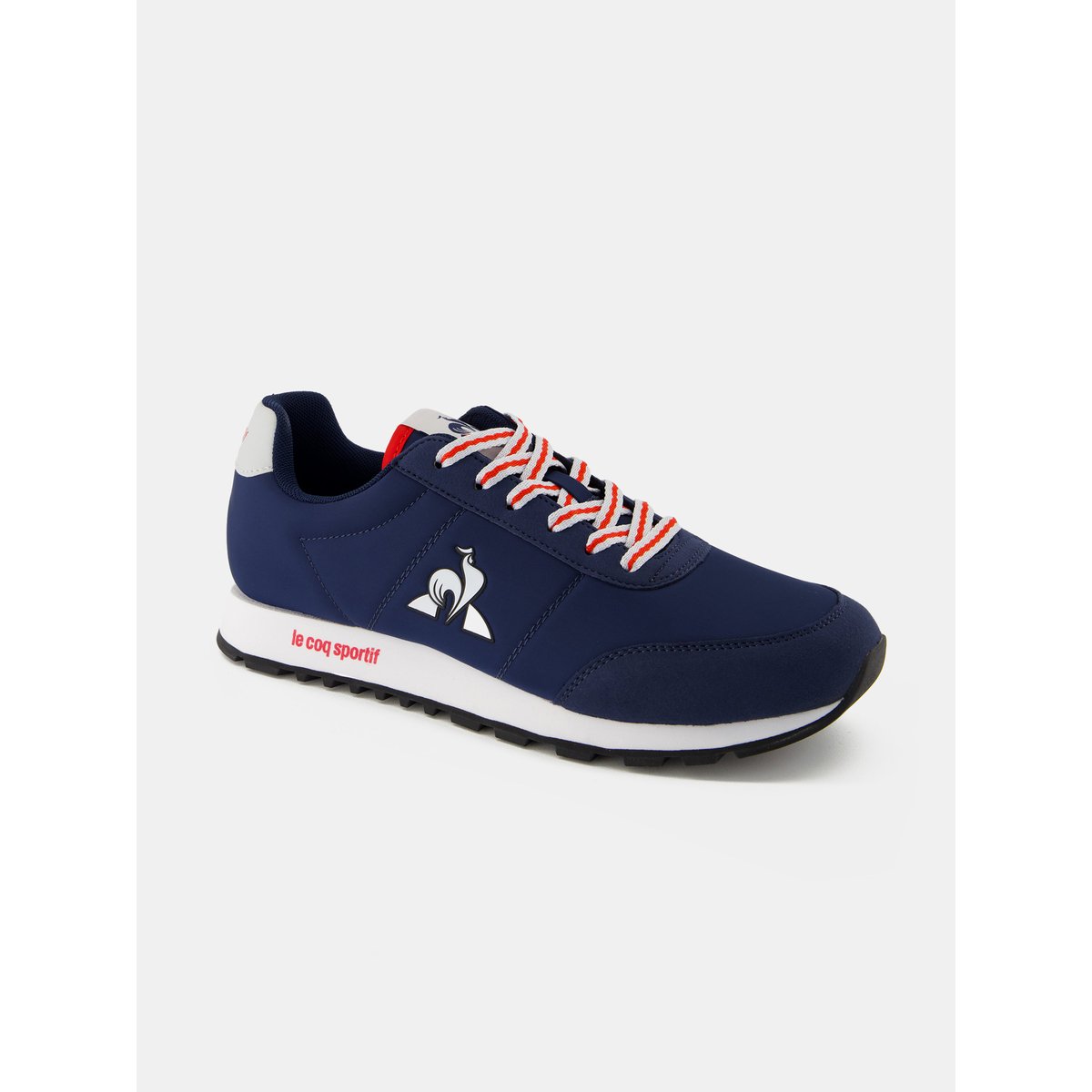 Sneakers rétro-running Racerone dress blue/galet, LE COQ SPORTIF
