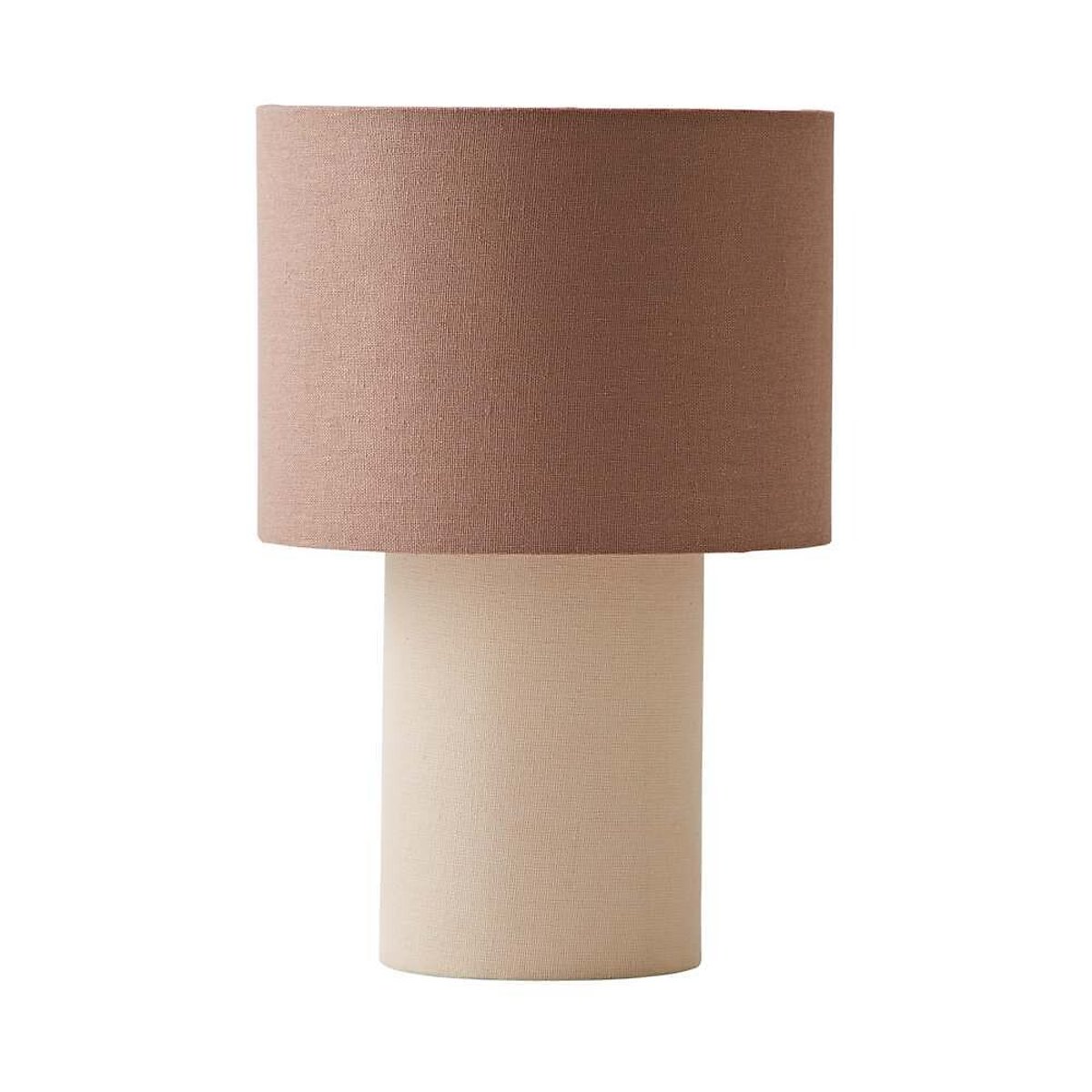 Bonnie Duo Fabric Table Lamp brown              , SO'HOME
