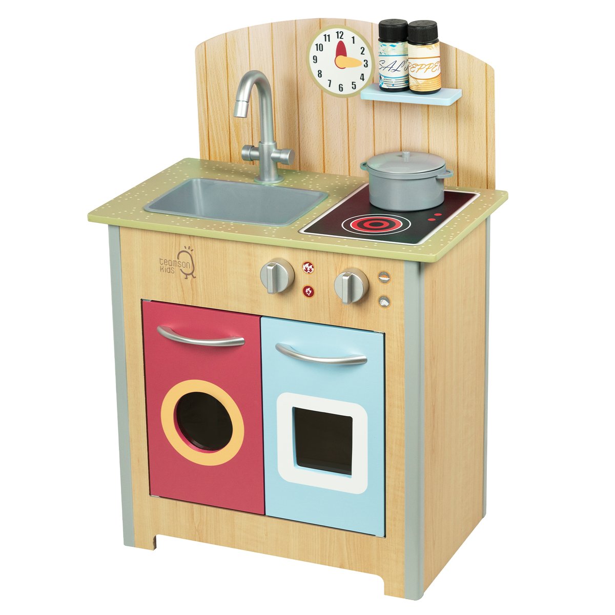 Cuisine Enfant Dinette PORTO multicolore, TEAMSON KIDS