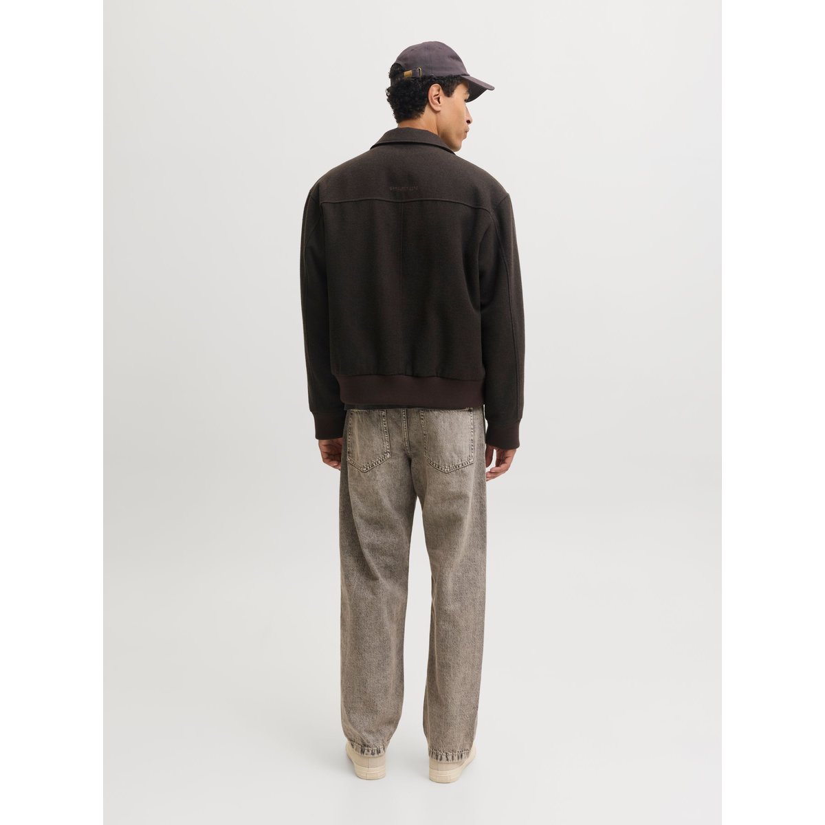 Jean À Coupe Ample noire - black denim 1, JACK & JONES