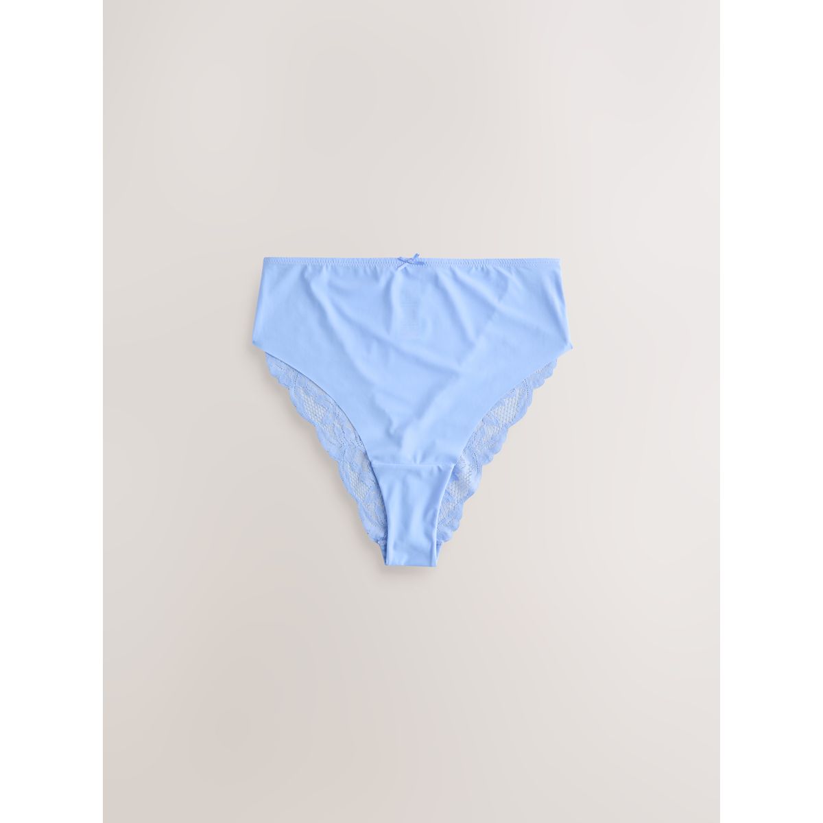 Culotte invisible avec dos dentelle, lot de 5 bleu motif fleurs, NEXT