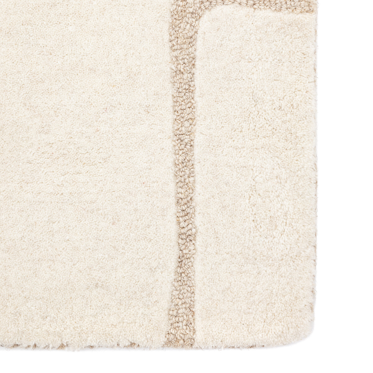 Dalston Tufted Graphic Rug white, SO'HOME