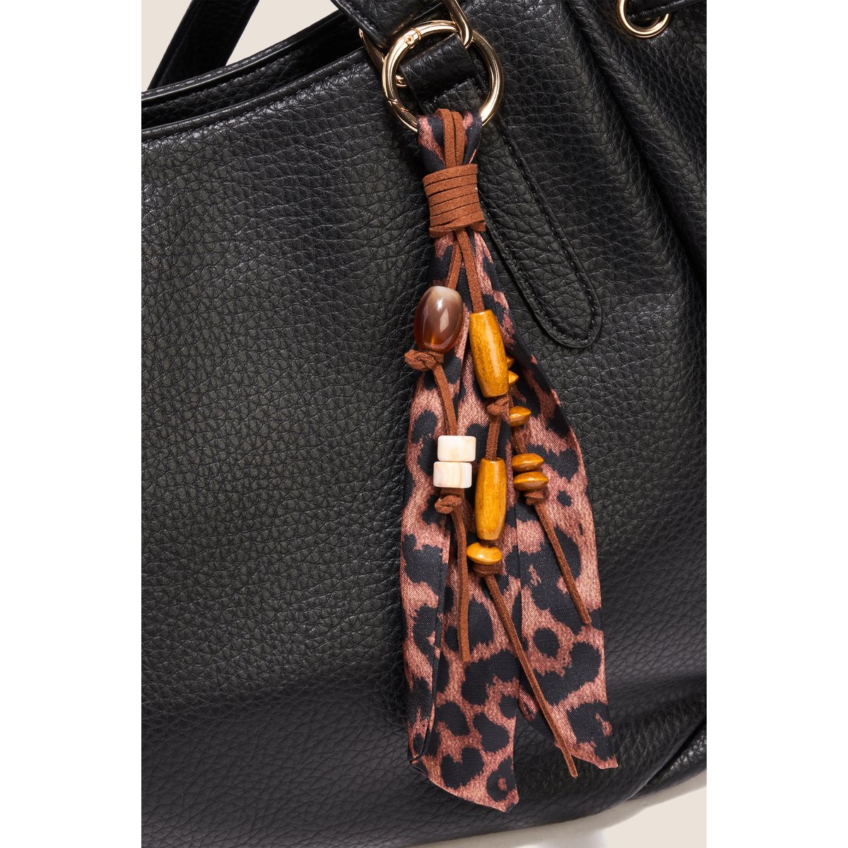 Sac porté épaule doublé noir, BREAL