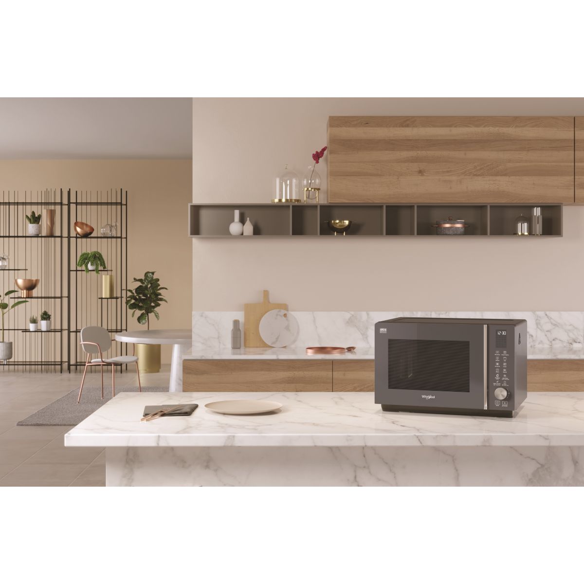 Micro ondes combiné MWF259SG couleur unique, WHIRLPOOL