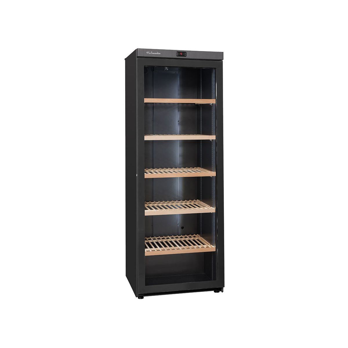 Cave à vin polyvalente VIP330VBLACK couleur unique, LA SOMMELIERE