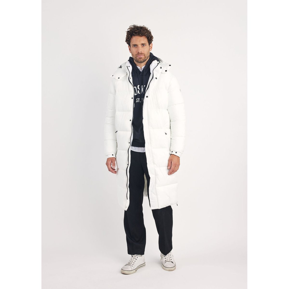 Doudoune col capuche JONES BLAWER optical white, REDSKINS