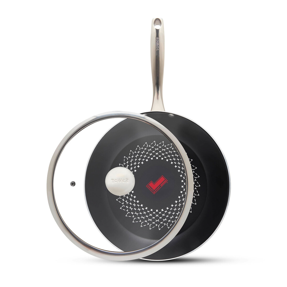 28cm Smart Start Ultra Forged Multi-Pan black, TOWER