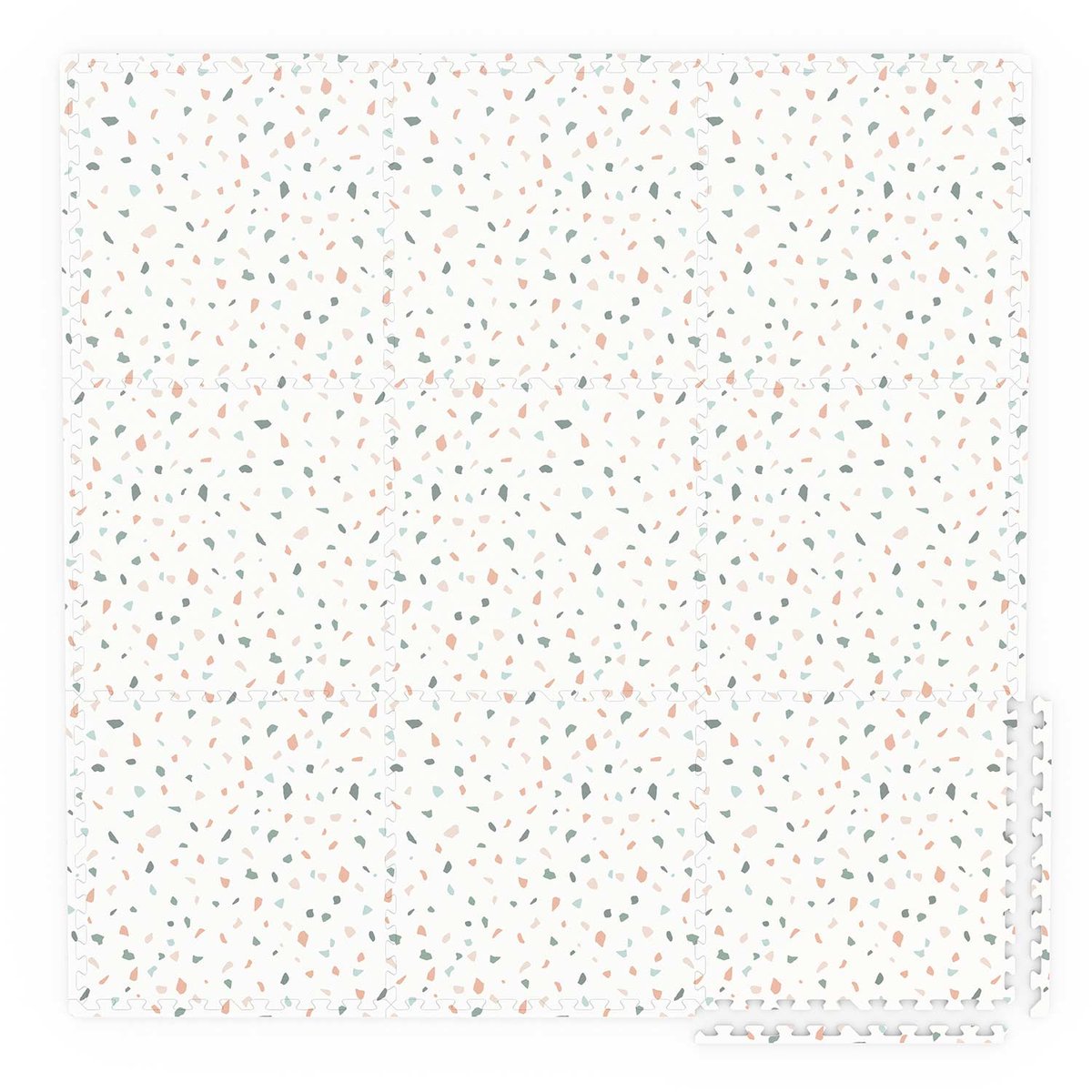 play&go - tapis puzzel, boîte de rangement & mini maison - alphabeth multicolor, PLAY ET GO