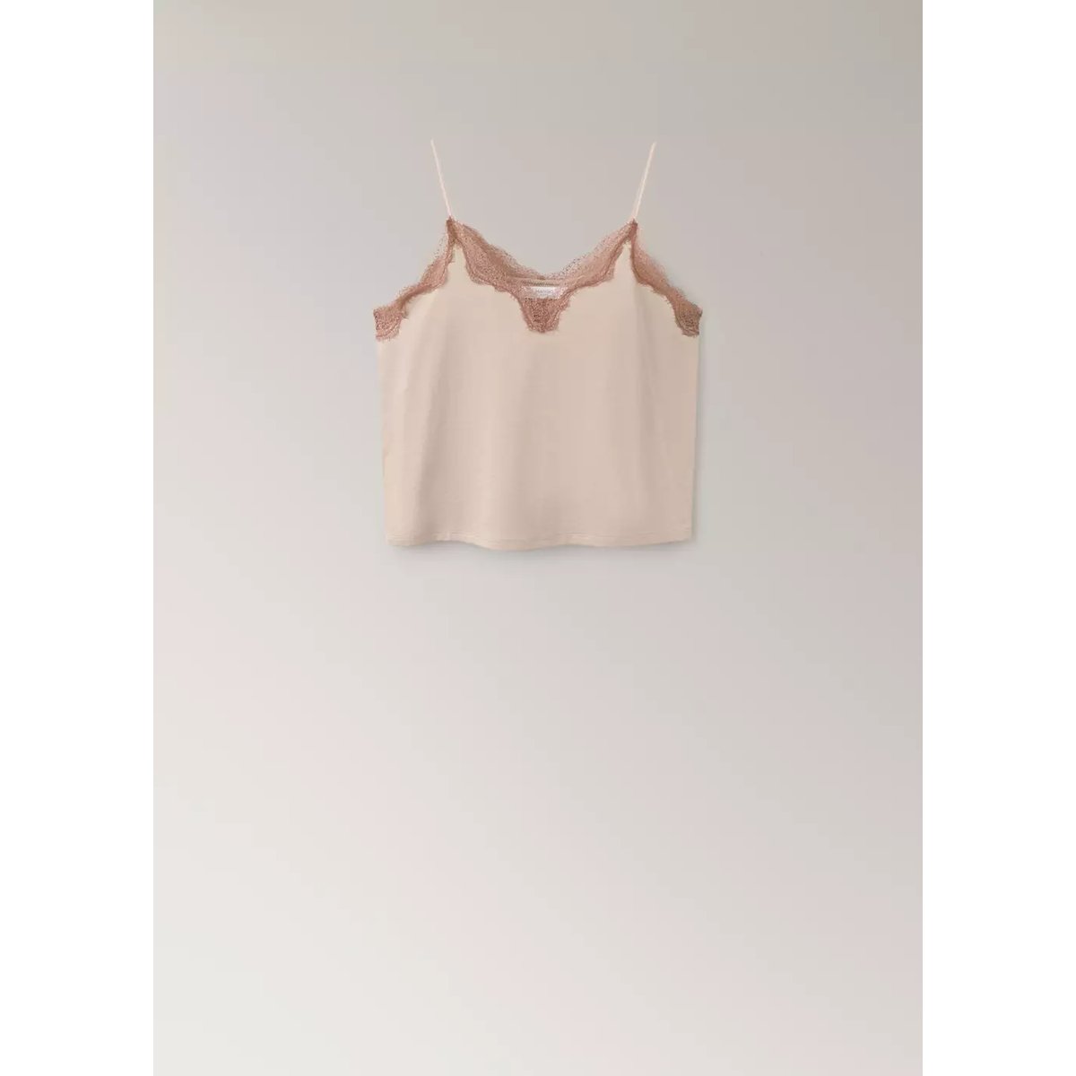 Débardeur de pyjama rose, MANGO