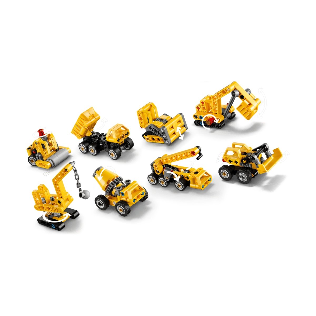 Machines puissantes jaune, LEGO