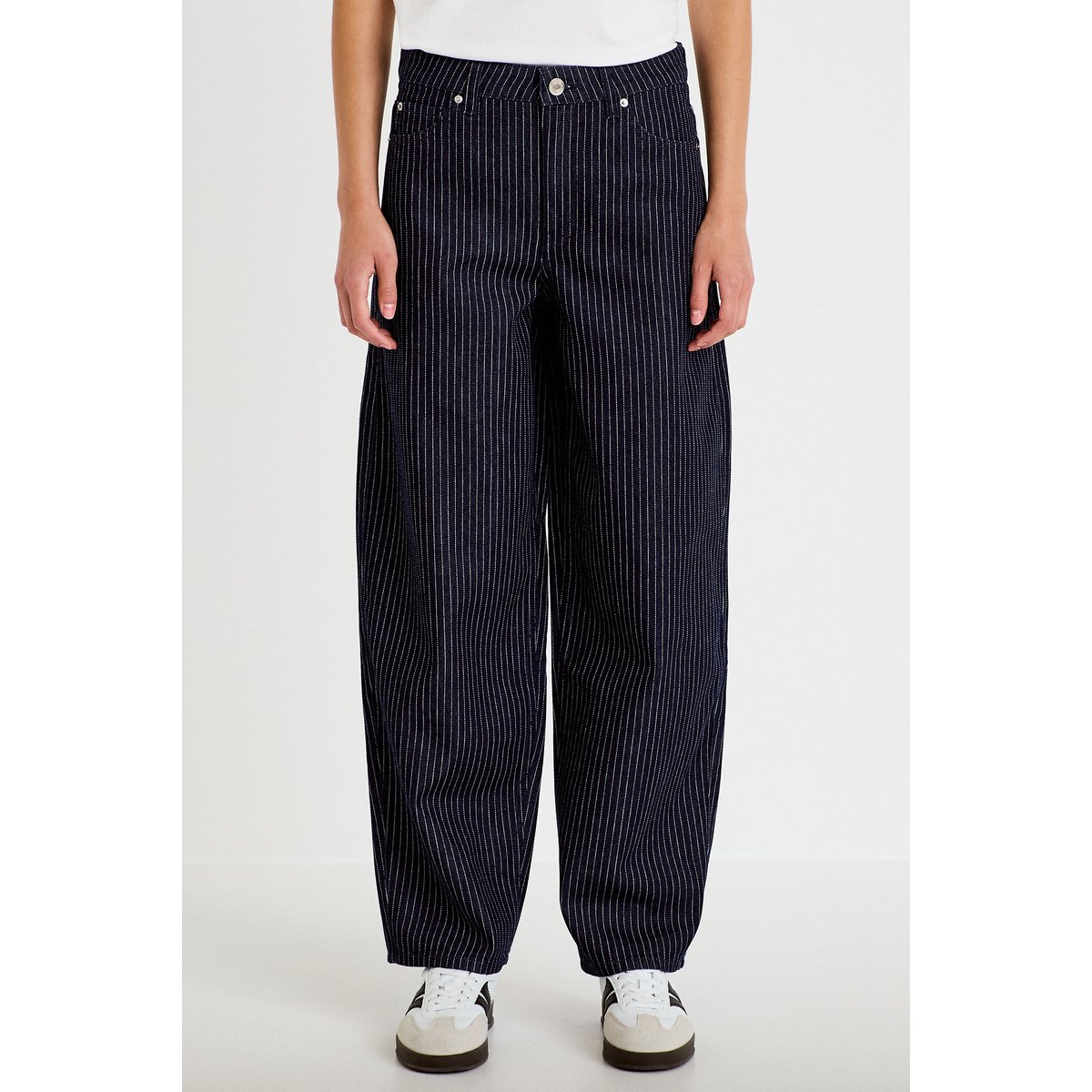 Jean mom denim brut, CACHE CACHE