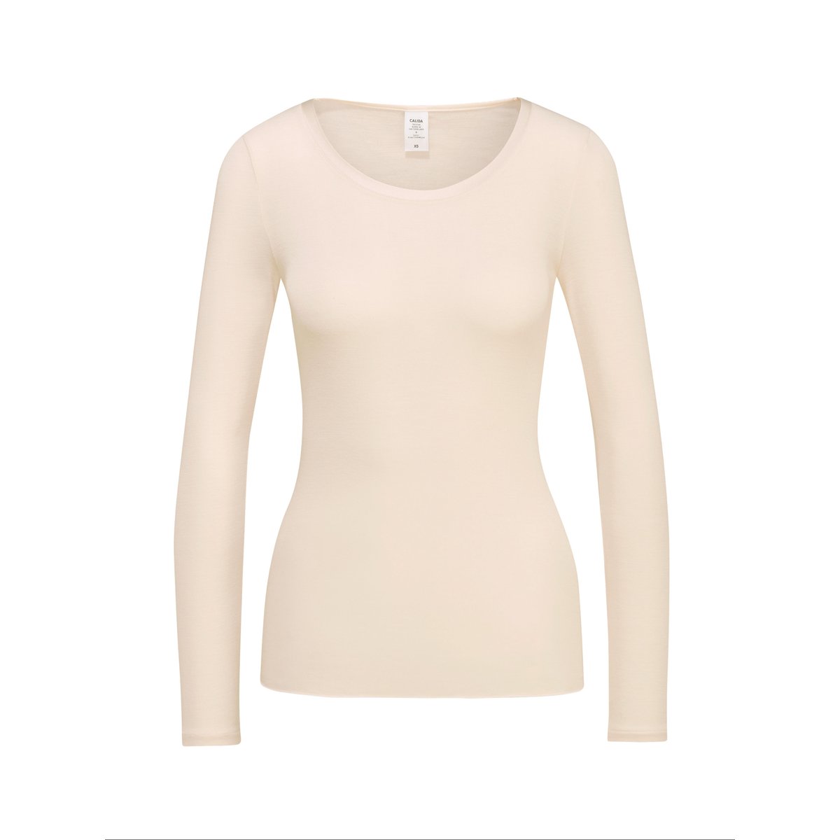 T-shirt à manches longues manches longues Laine TRUE CONFIDENCE ivoire clair, CALIDA