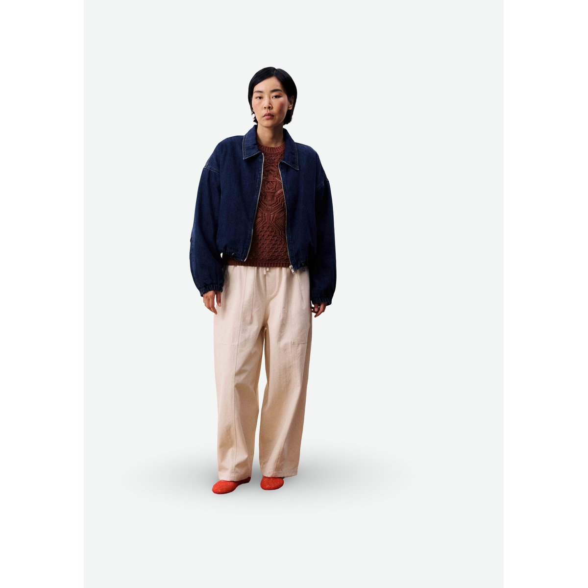 Bomber ITACARE bleu jean, FRNCH