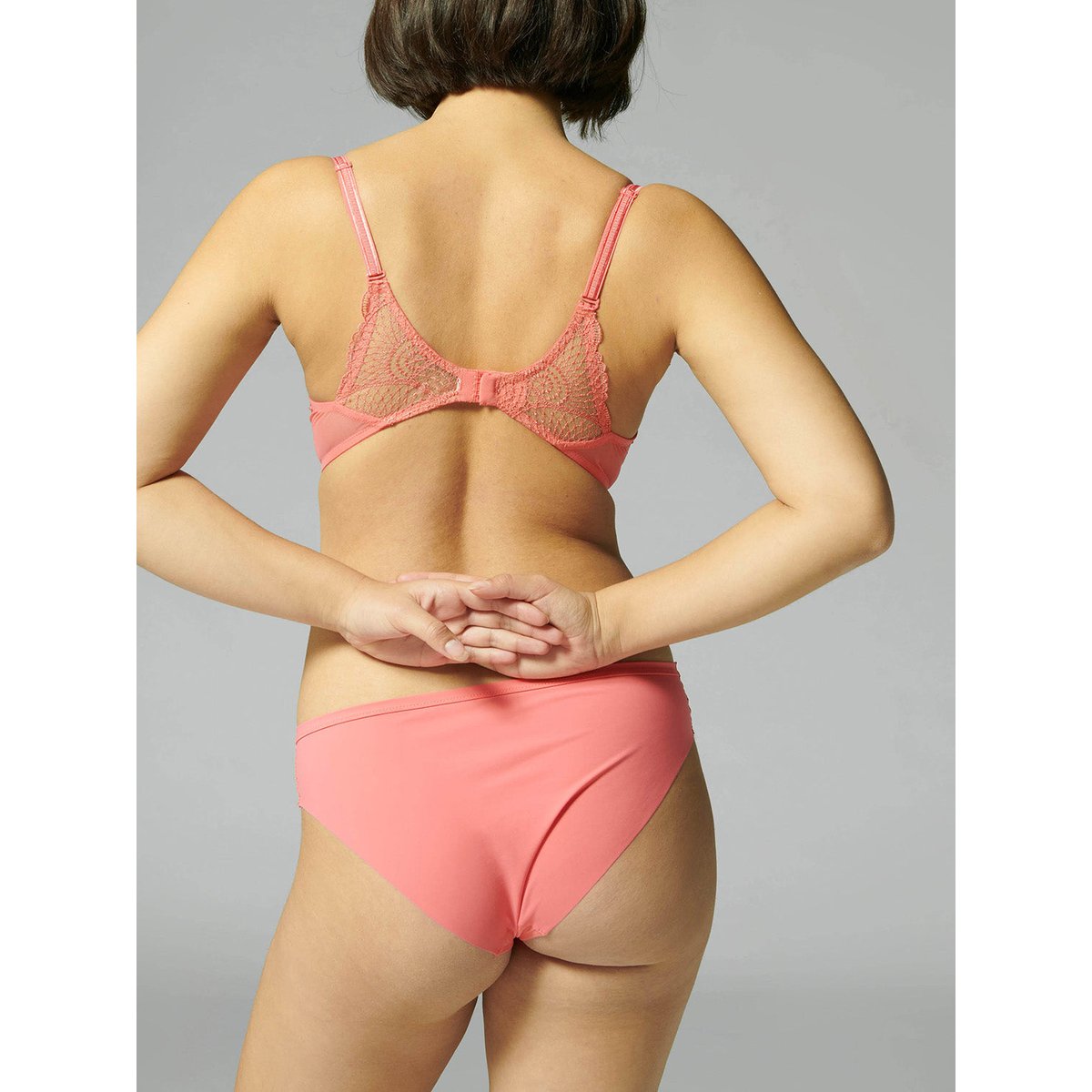 Soutien-gorge corbeille, REFLET rouge, SIMONE PERELE