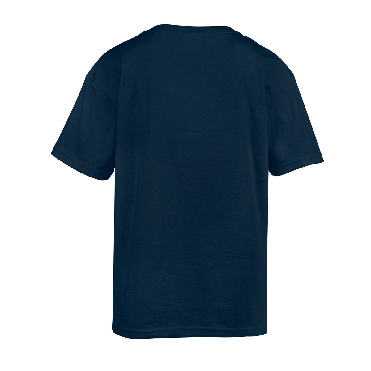 T-shirt uni manches courtes SOFTSTYLE bleu marine, GILDAN