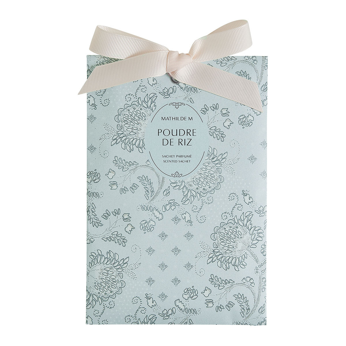 Sachet parfumé - Poudre de Riz blanc, MATHILDE M