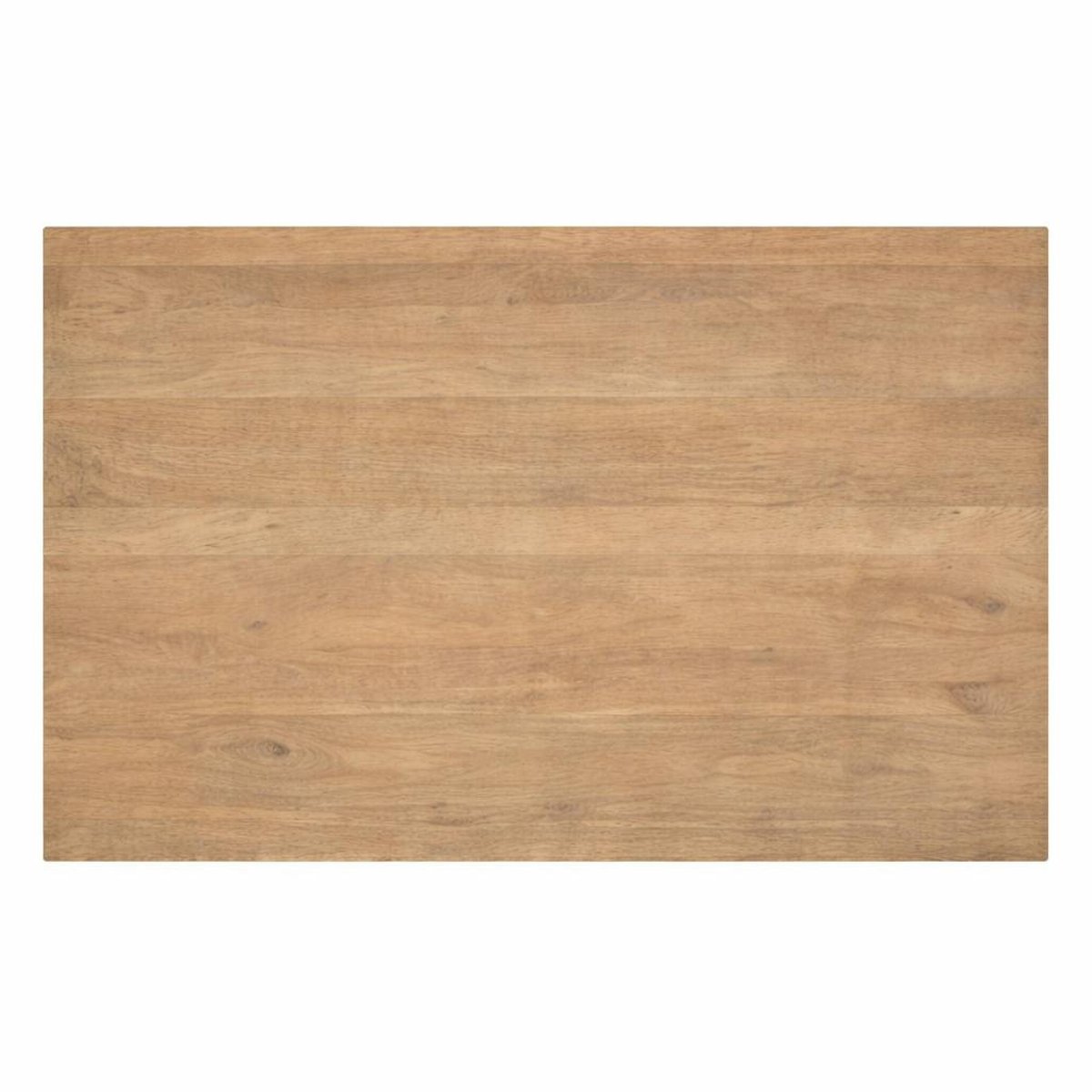 Table repas 6/8 places en bois pied central RIVANO bois clair, PIER IMPORT