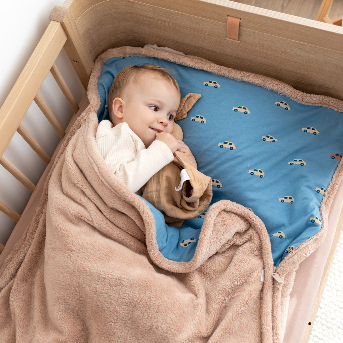 Sac de couchage nomade bébé - TOG 3 Cocon moelleux natural, BEMINI