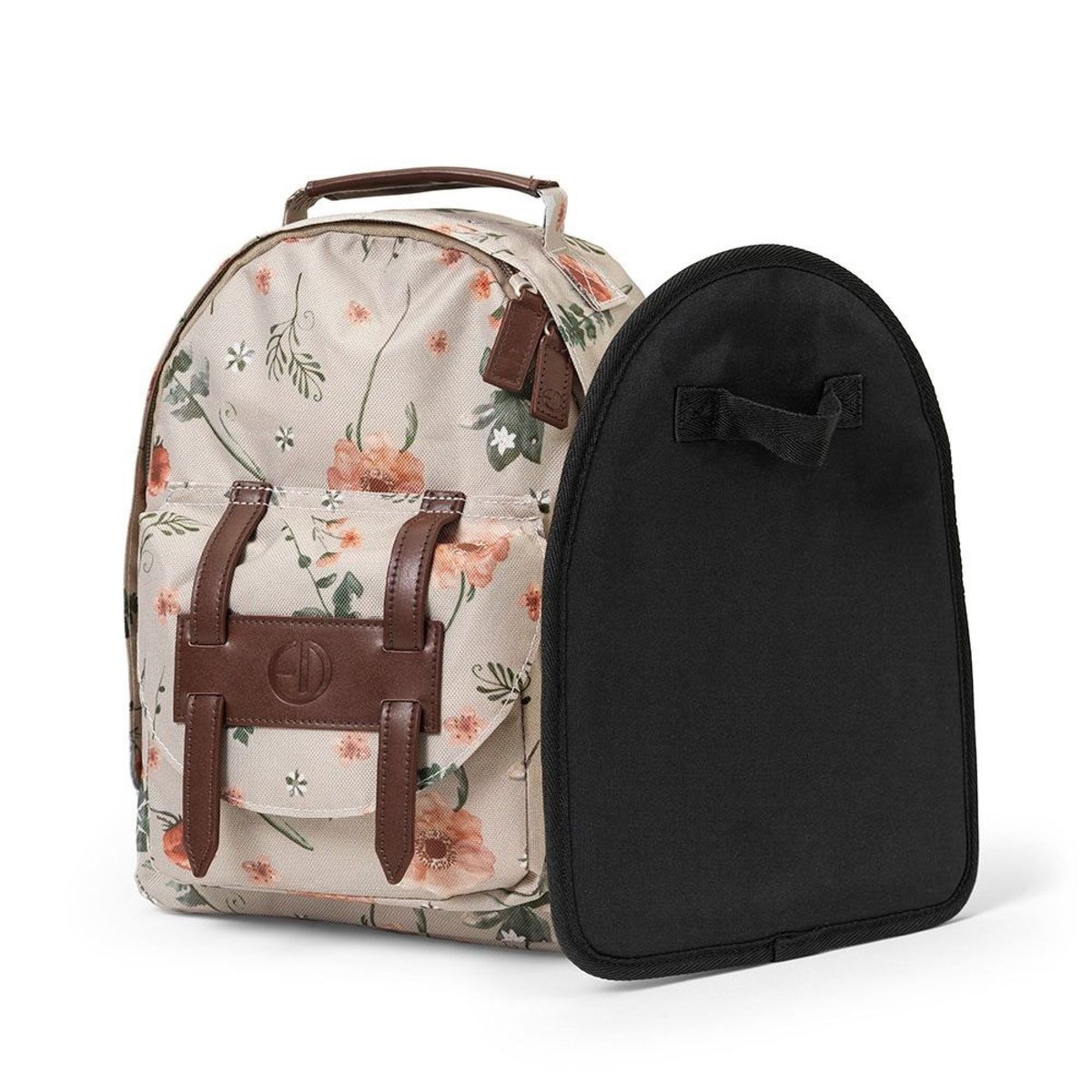 Sac à dos bébé Meadow Blossom beige, vert, rose, ELODIE DETAILS