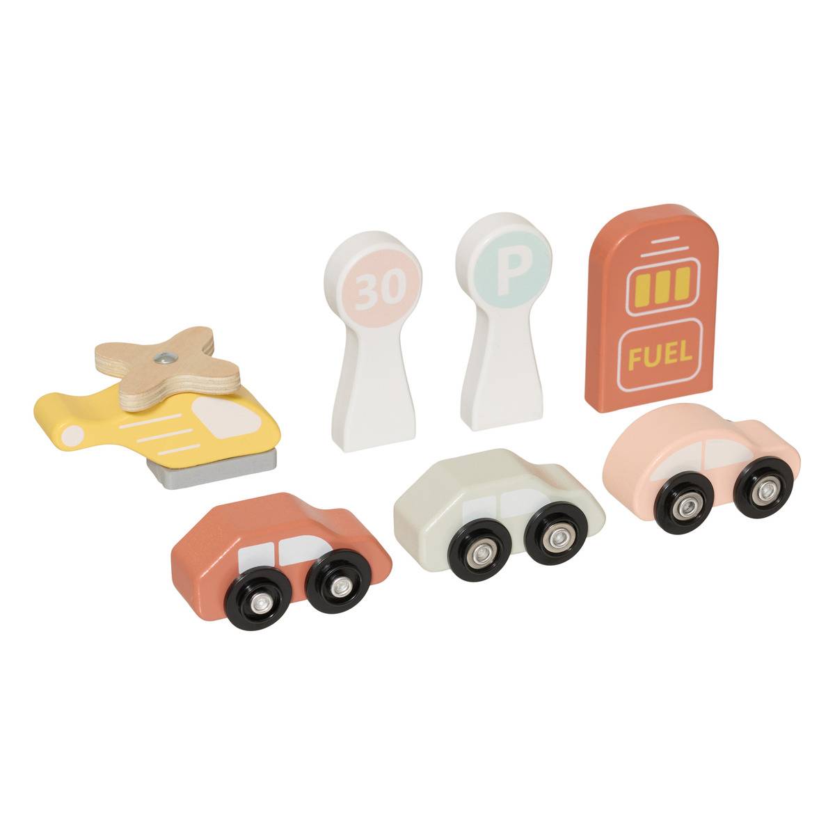 Garage avec accessoires pour enfant SOAN multicolore, ATMOSPHERA FOR KIDS