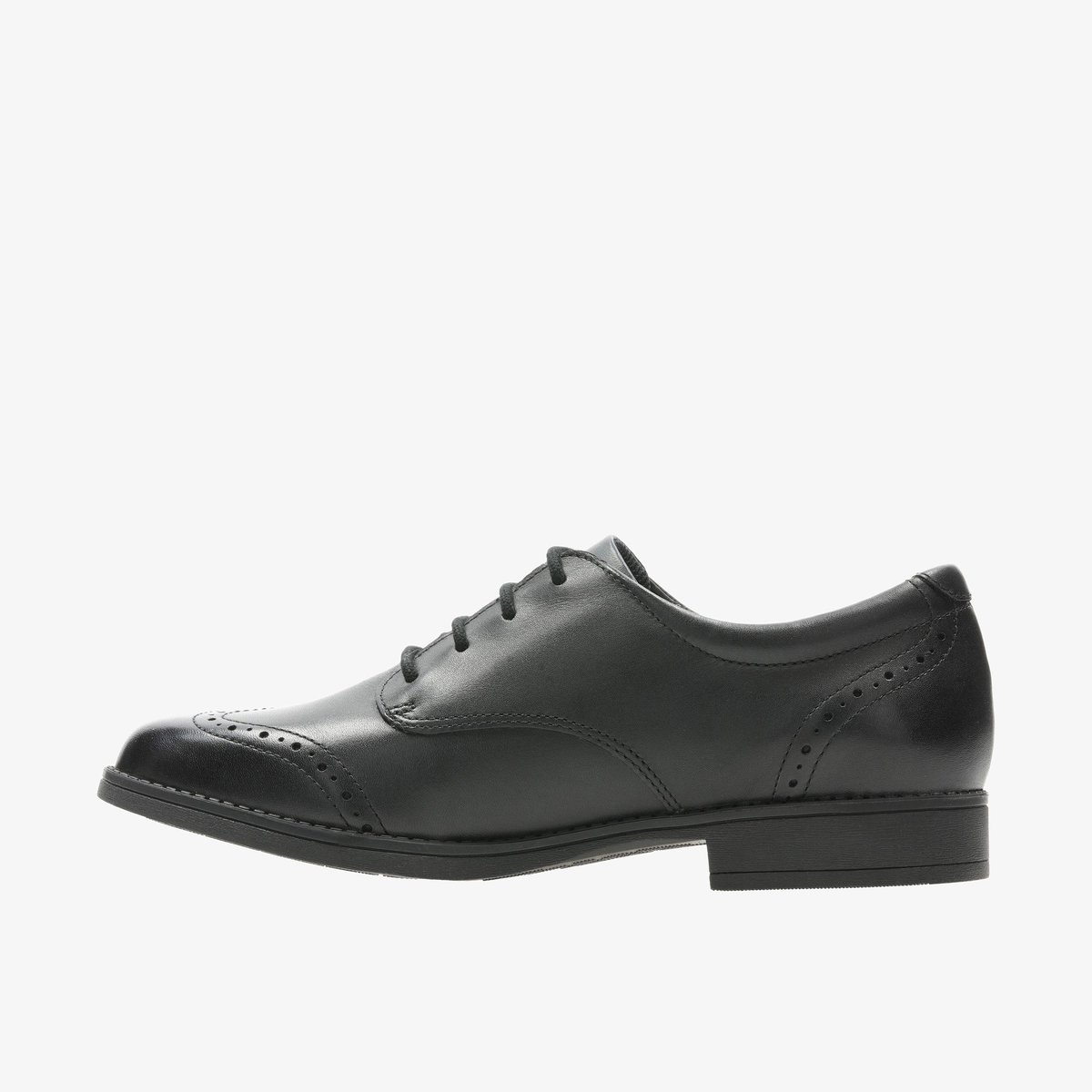 Derbies Cuir Coupe Large SAMI WALK Y noir, CLARKS